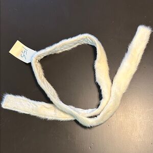 White Faux Fur Headband